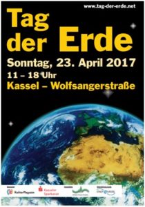 Plakat zum Tag der Erde 2017 in Kassel